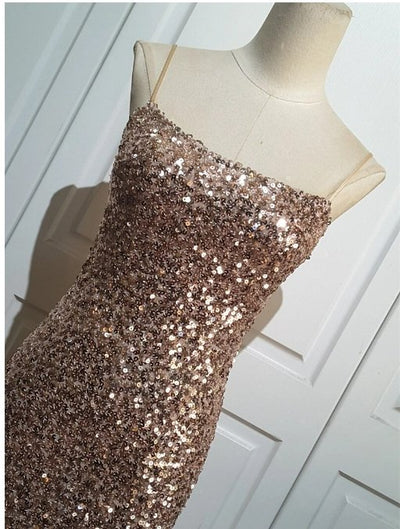 Vintage 40-Talls Bodycon Kjole Khaki