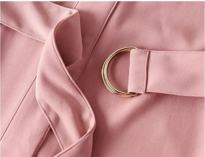 Vintage 40-Talls Gammel Skolekjole Rosa