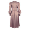 Vintage 40-Talls Brun Satengkjole