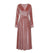Vintage 40-Talls Vanlig Kjole Rosa