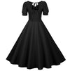 Vintage 50-Talls Svart Kjole