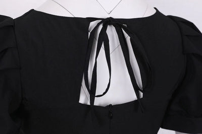 Vintage 50-Talls Svart Kjole