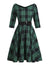 Vintage 50-Talls Tartan-Kjole