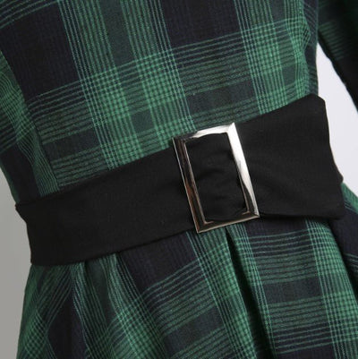 Vintage 50-Talls Tartan-Kjole