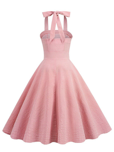Rosa Pin Up Kjole