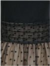 Preppy Vintage Kjole Svart