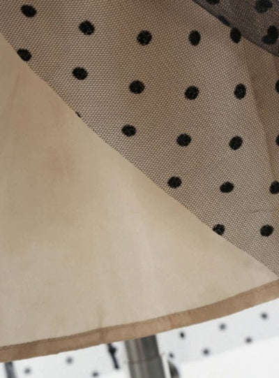 Preppy Vintage Kjole Svart