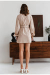 Beige Vintage Kjole