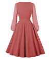Vintage Bohemsk Rosa Kjole