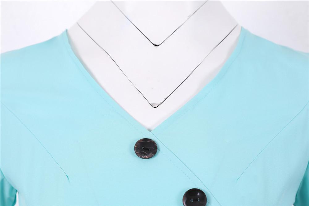 Vintage Kjoleknapper Blå