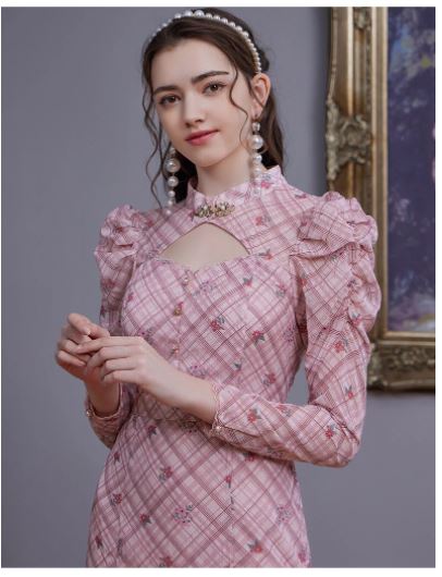 Vintage Canada Kjole Lavendel