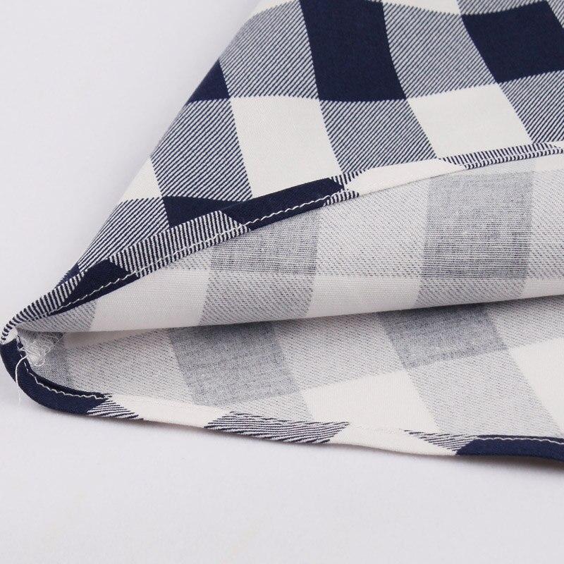 Vintage Rutete Bomullskjole