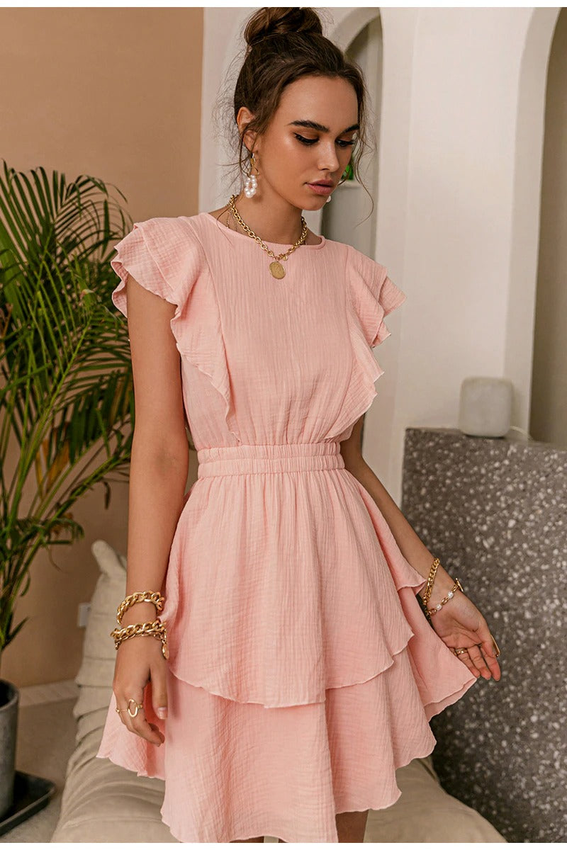 Vintage Bomullskjole