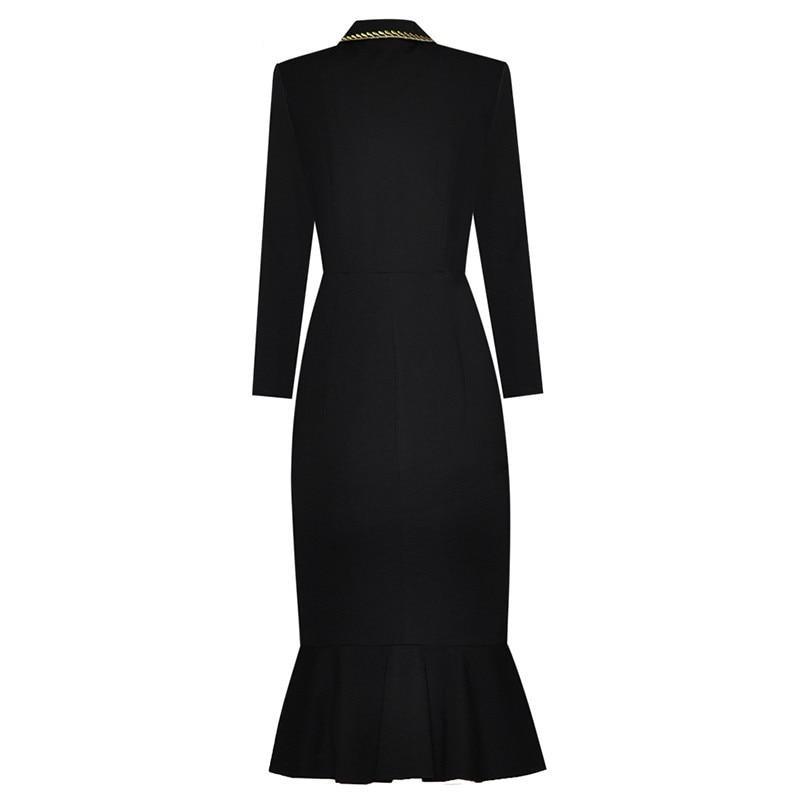 Vintage 40-Talls Couture-Kjole