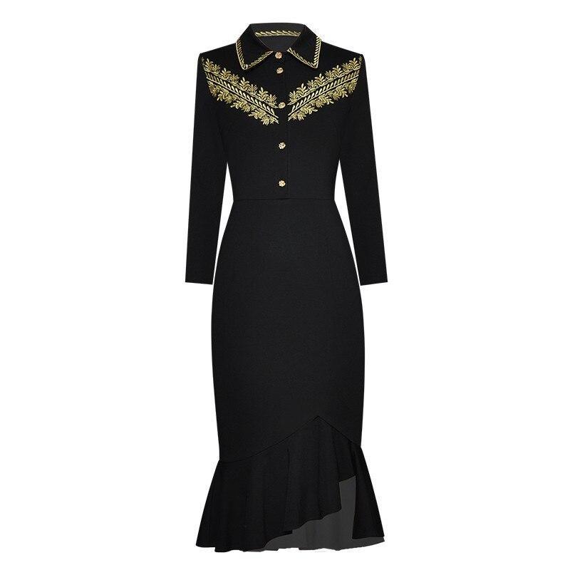 Vintage 40-Talls Couture-Kjole