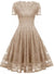 Vintage Beige Stuepikekjole