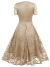 Vintage Beige Stuepikekjole