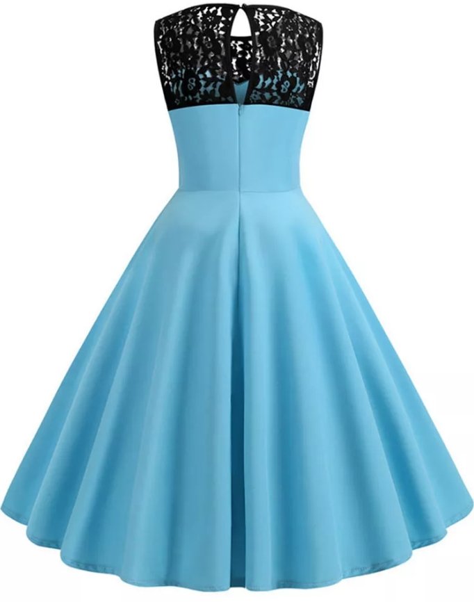 Vintage Pastell Maid Dress