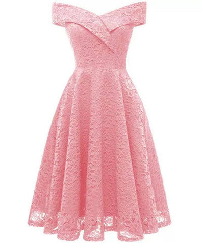 Vintage Rosa Stuepikekjole