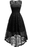 Vintage 50-Talls Svart Blondekjole