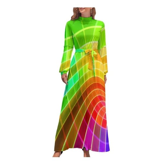 Vintage 70-Talls Disco-Kjole