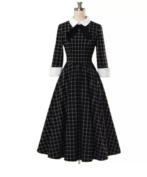 Høst Formell Vintage Kjole