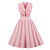 Vintage Froufrou Rosa Kjole I Plussstørrelse