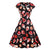 Vintage Plus Size Cupcake-Kjole
