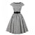 60-Talls Gingham Check-Kjole