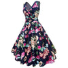 Vintage Plus Size Blomsterkjole