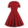 Audrey Hepburn Burgunder Kjole Fra 60-Tallet