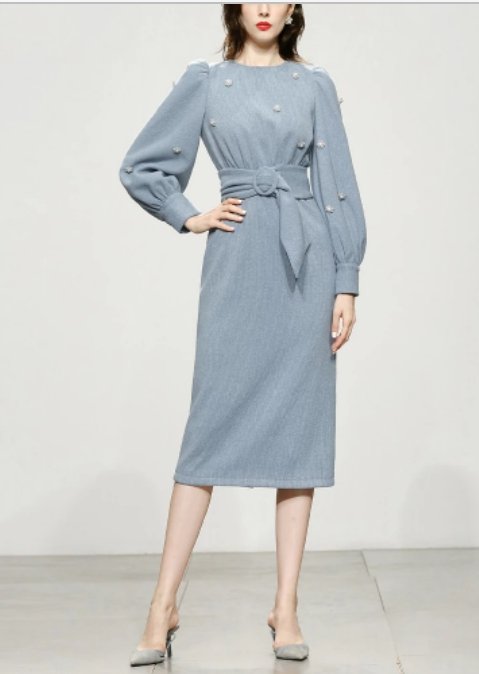 Vintage Haute Couture Kjole 40-Tallet