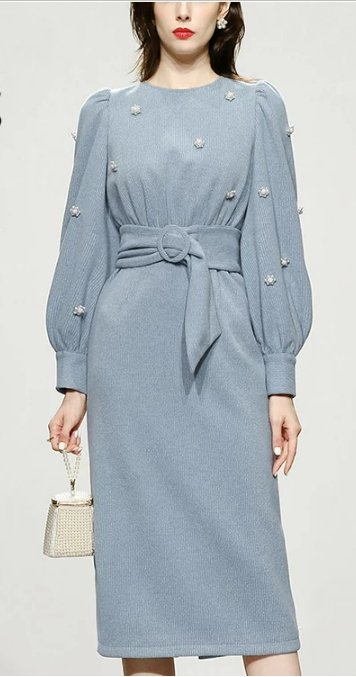 Vintage Haute Couture Kjole 40-Tallet