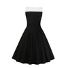 Vintage Hepburn Kjole Svart