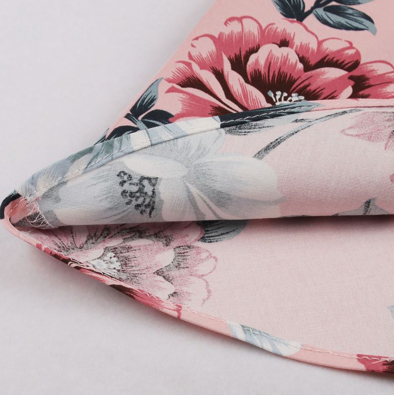 Vintage Hepburn Rosa Kjole