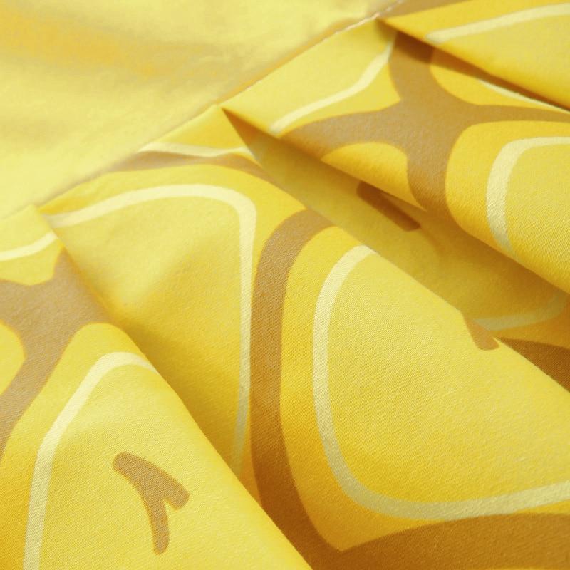 Vintage Gul Plissert Kjole