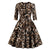Vintage Leopardkjole