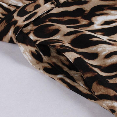 Vintage Leopardkjole