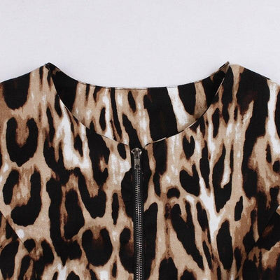 Vintage Leopardkjole