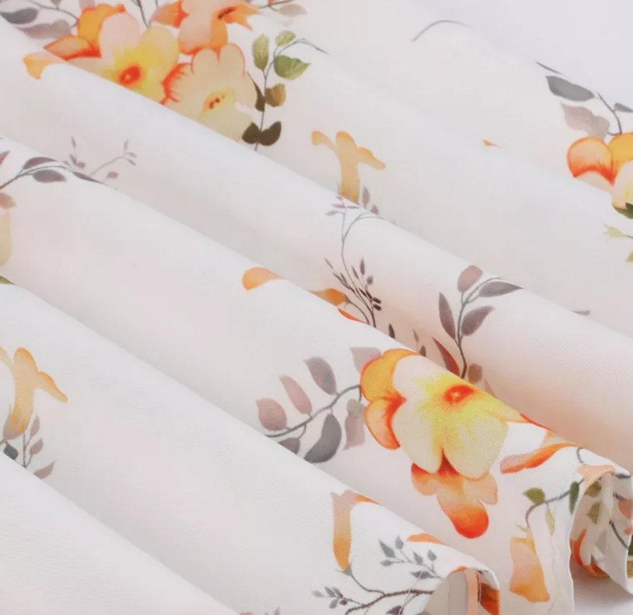 Vintage Lang 50-Talls Hvit Kjole