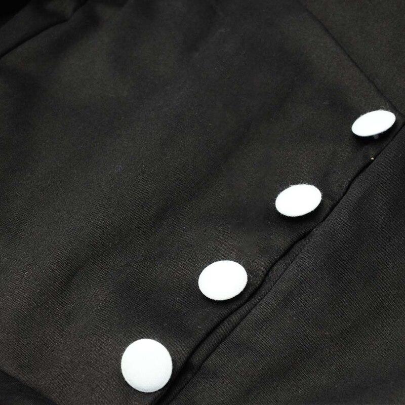 Vintage Kjole Med Høye Ermer