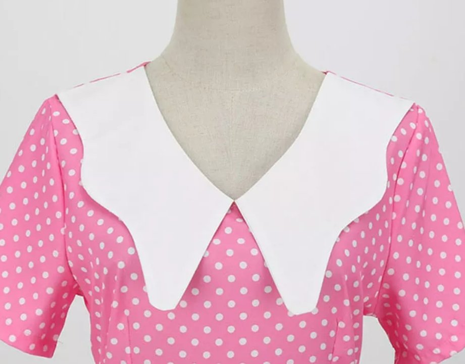 Vintage Rosa Brudekjole