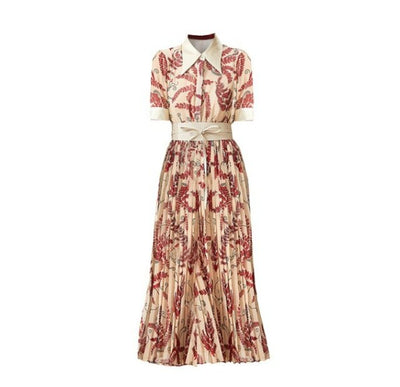 Rosa Moderne Vintage Kjole