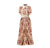 Rosa Moderne Vintage Kjole