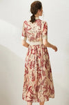 Rosa Moderne Vintage Kjole