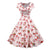 Plus Size Vintage Julekjole Rosa