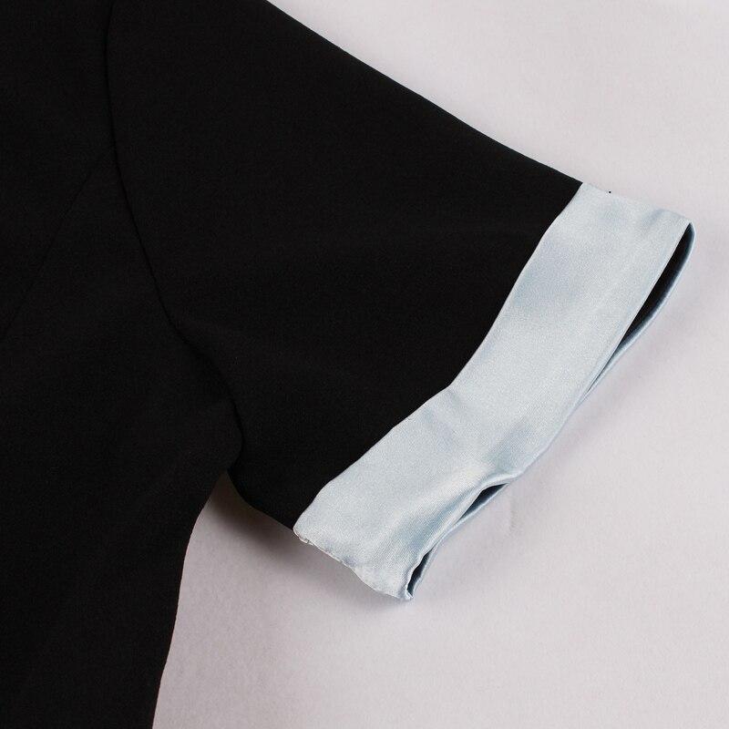 Vintage Svart Sølv Kjole