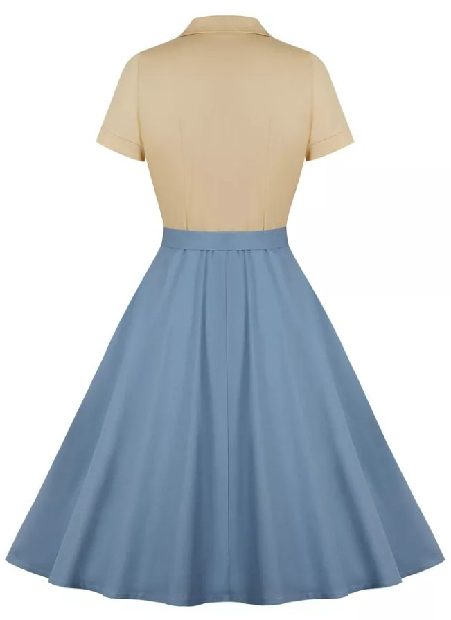 Vintage Pin-Up Kjole Fra 1950-Tallet