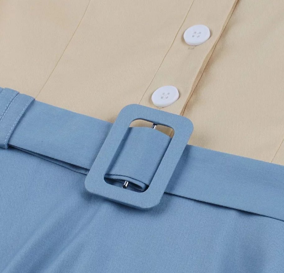 Vintage Pin-Up Kjole Fra 1950-Tallet