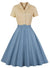 Vintage Pin-Up Kjole Fra 1950-Tallet
